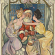 The beloved Santa Claus on a 1902 Puck magazine cover.